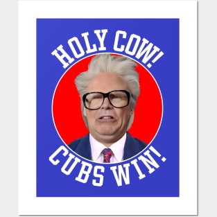 HARRY CARAY -- HOLY COW! Posters and Art